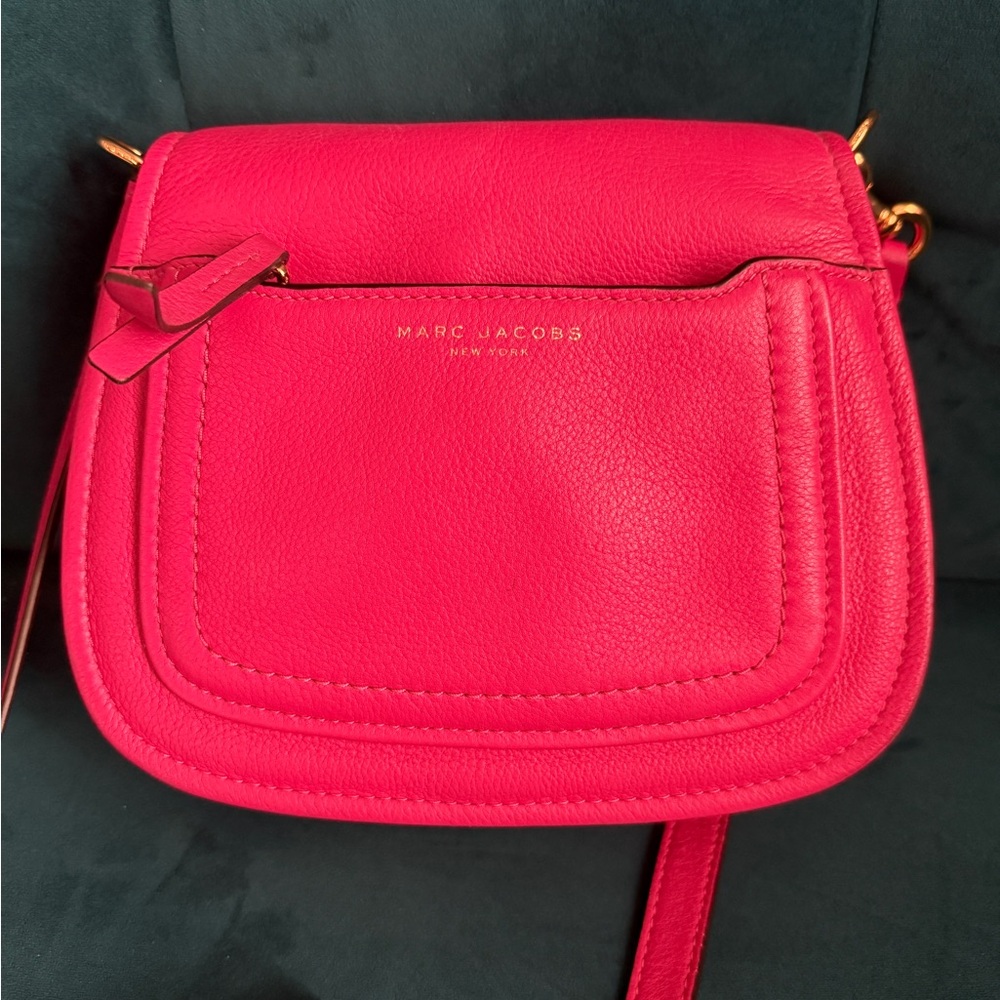 Marc Jacobs Vibrant Pink Crossbody Bag